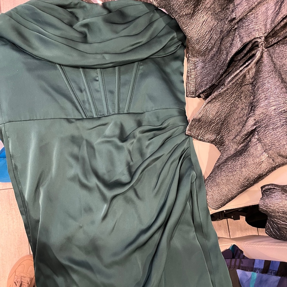 Olive/Green Dress for Special Occasion